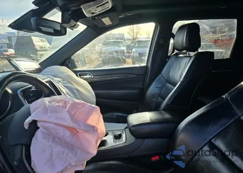 2018 Jeep Grand Cherokee Overland z USA, uszkodzony, nr VIN 1C4RJFCG6JC274559